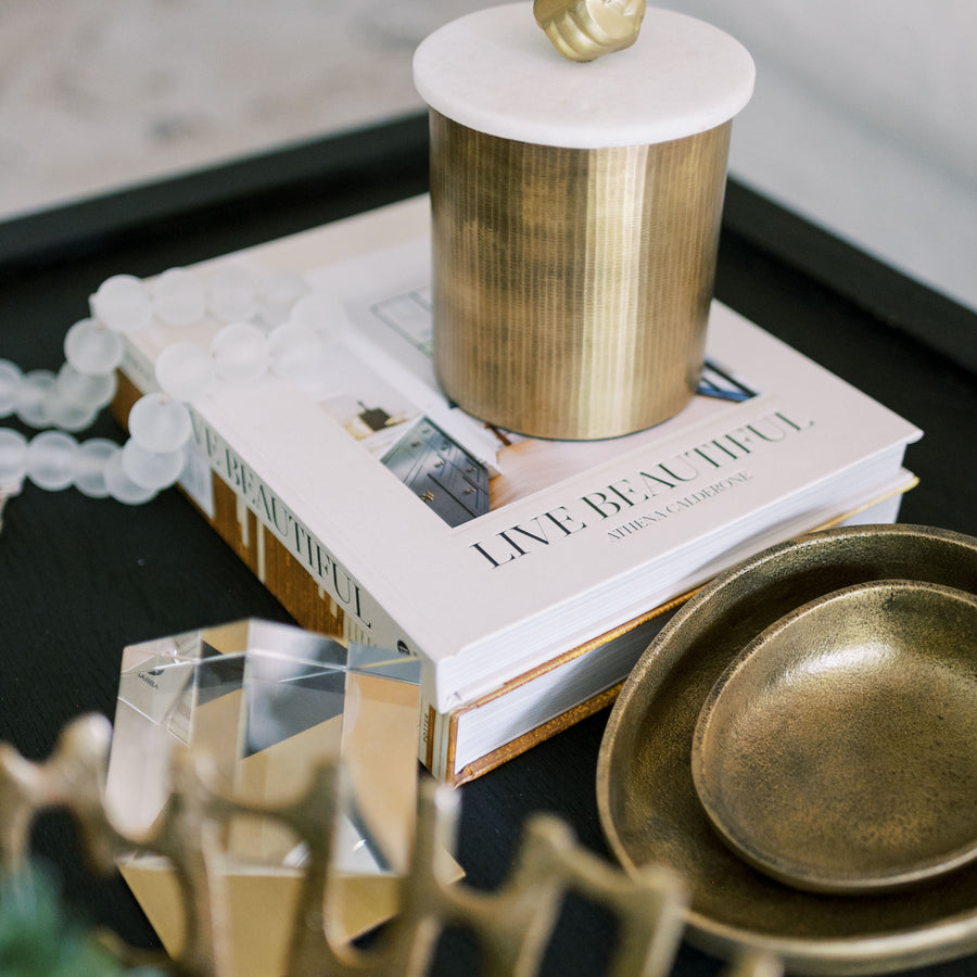 Curated Gold home Decor Box